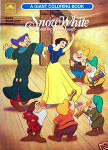 Snow White & the Seven Dwarfs Coloring Book