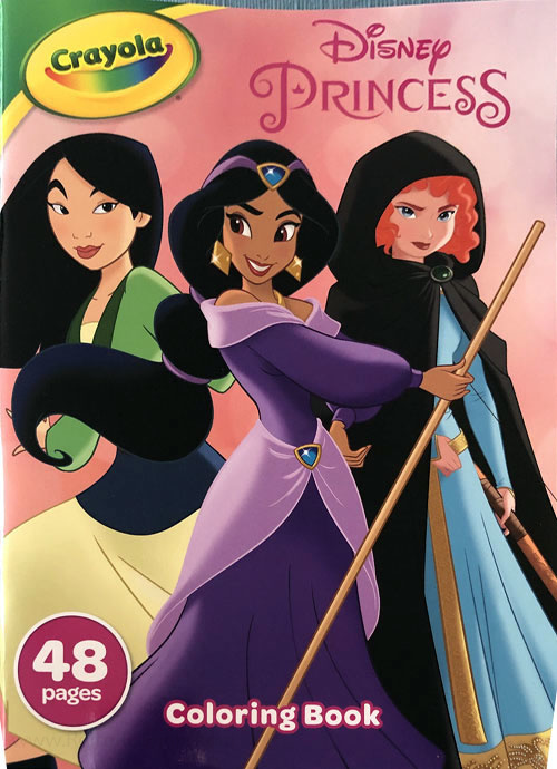 Princesses, Disney Coloring Book