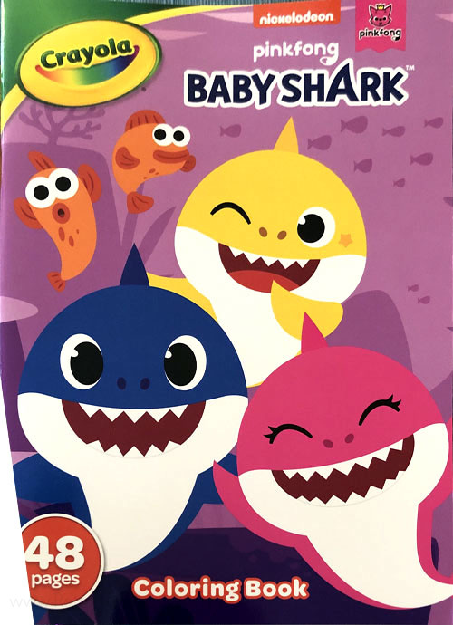 Baby Shark's Big Show! Coloring Book