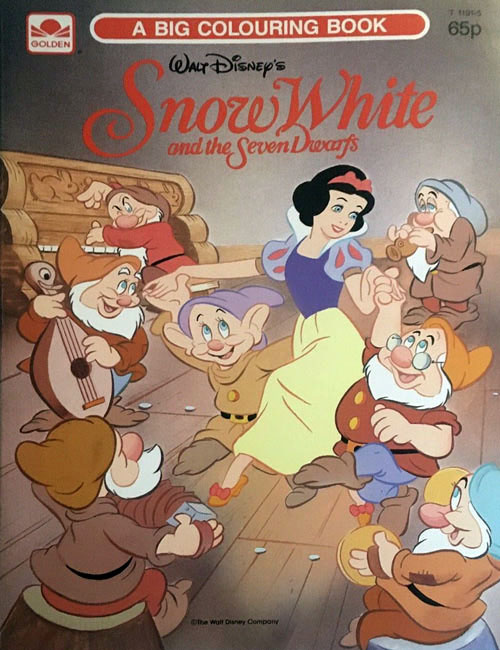 Snow White & the Seven Dwarfs Colouring Book