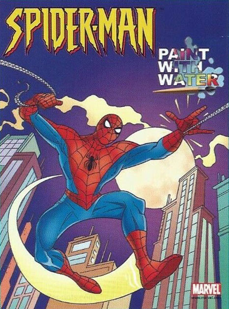 Spider-Man Paint with Water