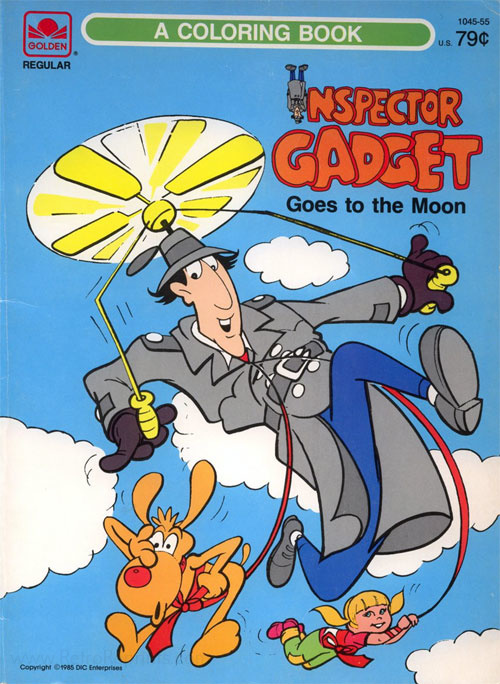 Inspector Gadget Goes to the Moon