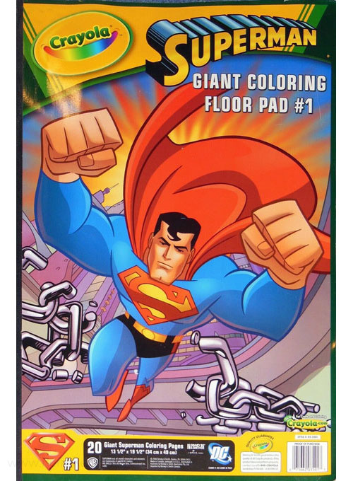 Superman Coloring Pad