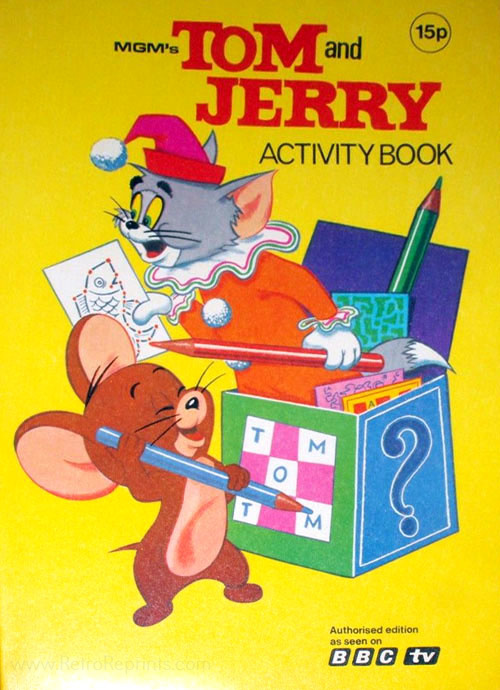 Tom & Jerry Activity Book