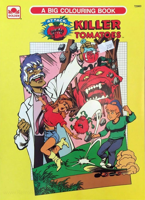 Attack of the Killer Tomatoes Colouring Book