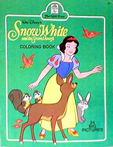 Snow White & the Seven Dwarfs Coloring Book