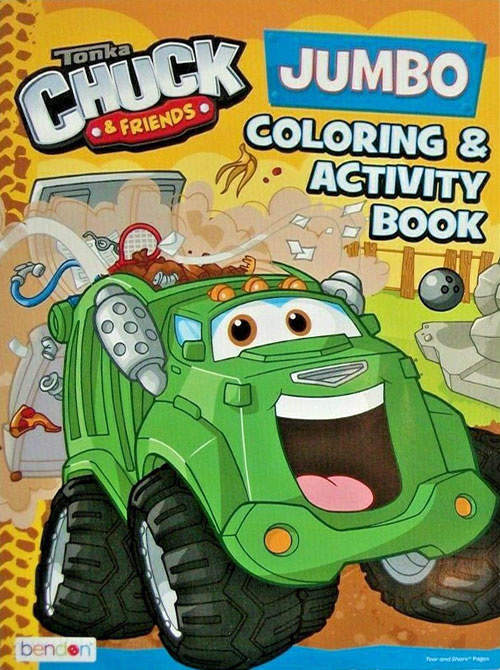 Tonka Coloring and Activity Book