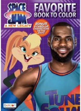 Space Jam: A New Legacy Coloring Book