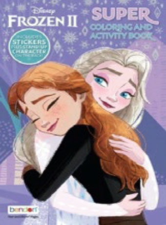 Frozen 2, Disney Coloring and Activity Book