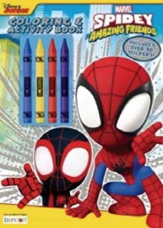 Spidey and His Amazing Friends Coloring and Activity Book