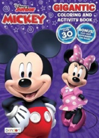 Mickey Mouse and Friends Coloring and Activity Book