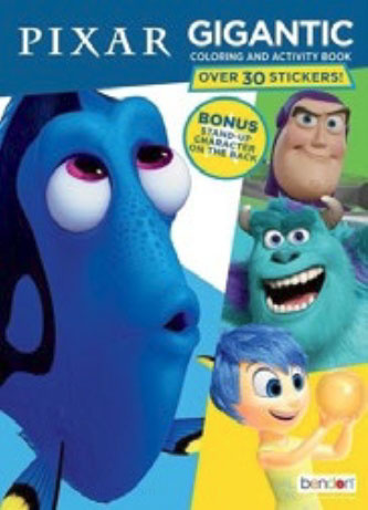 Pixar Collections Coloring and Activity Book