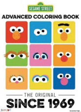 Sesame Street Coloring Book