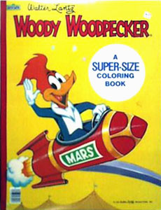 Woody Woodpecker Super-Size Coloring Book