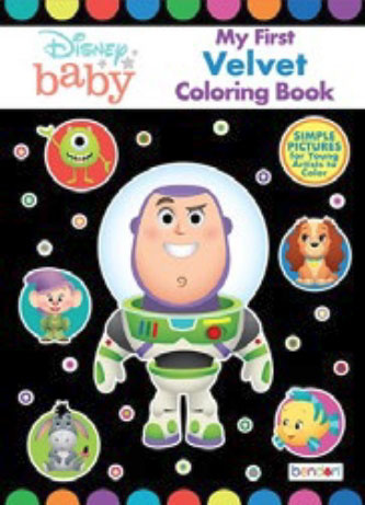 Disney Babies Velvet Coloring Book