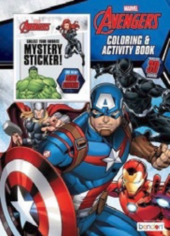 Avengers Coloring and Activity Book