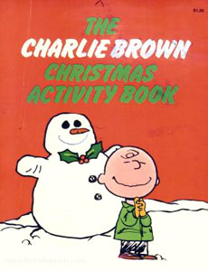 Peanuts Christmas Activity Book