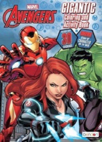 Avengers Coloring and Activity Book