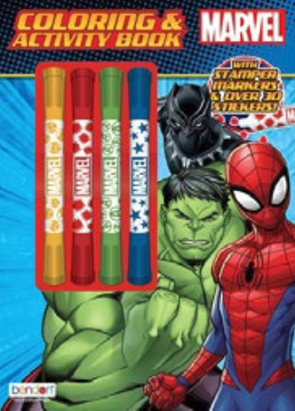 Marvel Super Heroes Coloring and Activity Book