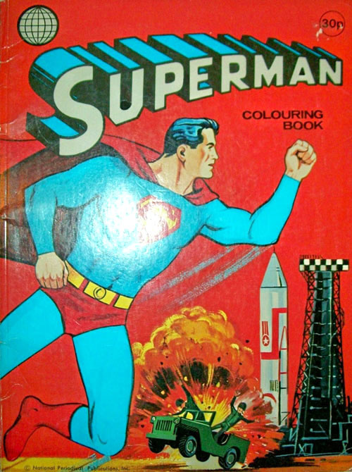 Superman Colouring Book