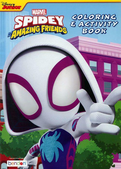 Spidey and His Amazing Friends Coloring and Activity Book: Ghost-Spider