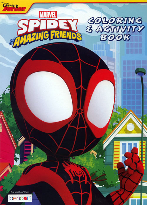 Spidey and His Amazing Friends Coloring and Activity Book: Miles