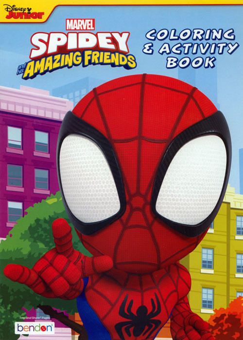 Spidey and His Amazing Friends Coloring and Activity Book: Spidey