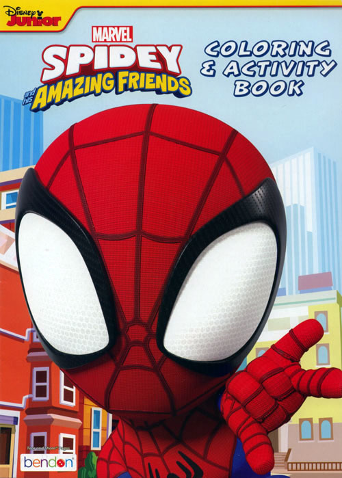 Spidey and His Amazing Friends Coloring and Activity Book: Spidey