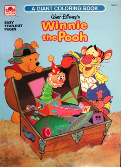 Winnie the Pooh A Giant Coloring Book