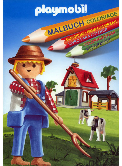 Playmobil Coloring Book