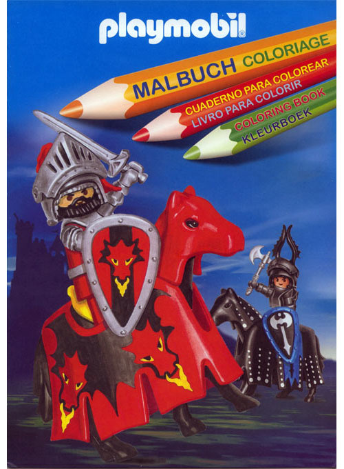 Playmobil Coloring Book