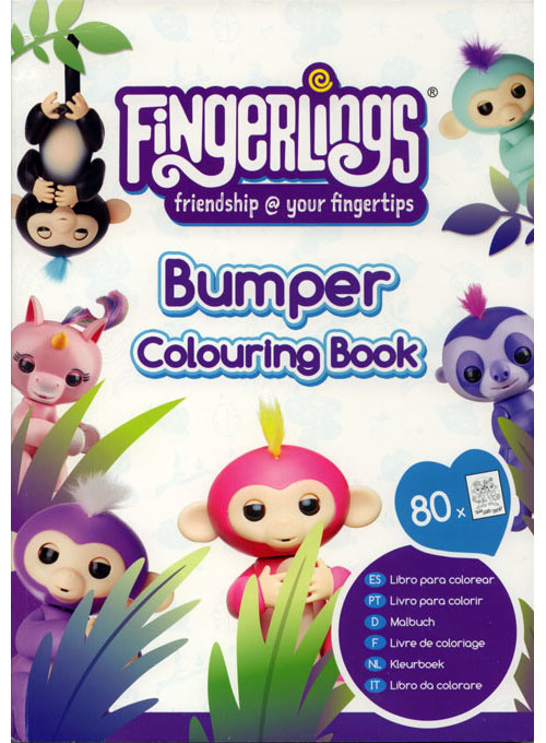 Fingerlings Colouring Book