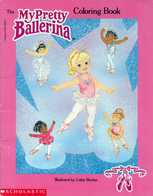 My Pretty Ballerina Coloring Book