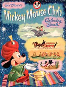 Mickey Mouse Club Coloring Book