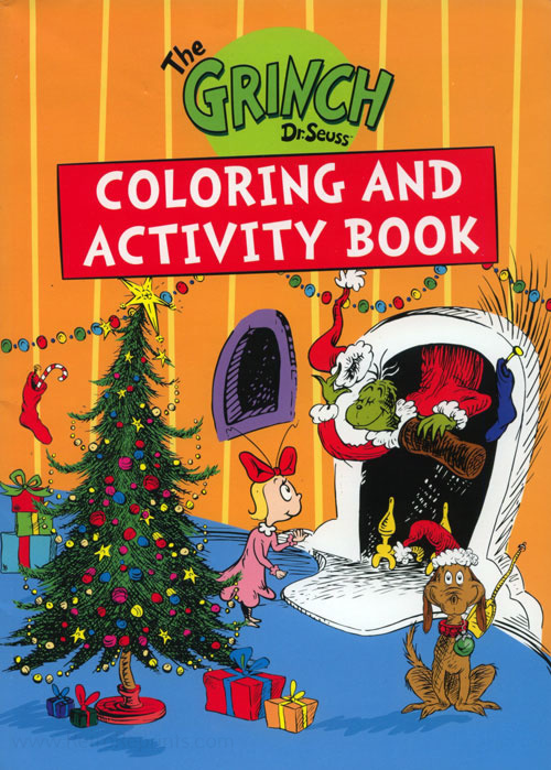 How the Grinch Stole Christmas Coloring and Activity Book Coloring