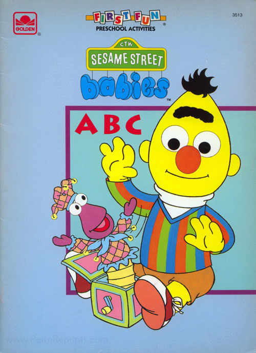 Sesame Street ABC Activity Book