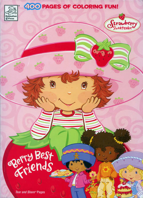 Strawberry Shortcake | Vintage Coloring Book and Accessories