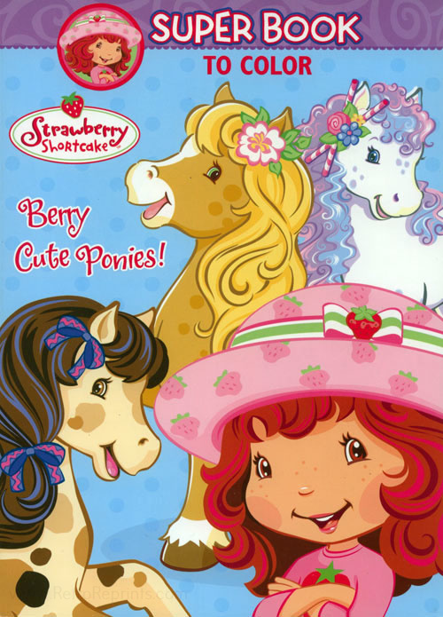 New Strawberry Shortcake Coloring Books Hi Def Cutie And Berry Fabulous