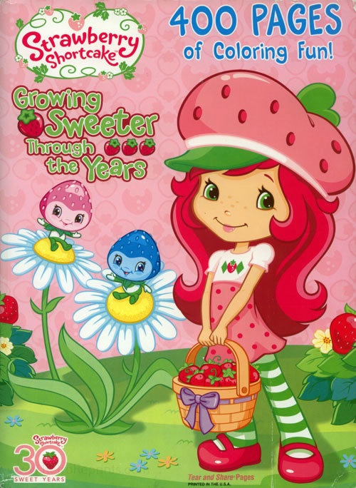 Strawberry Shortcake (5th Gen) All the World's a Stage!  Coloring Books at  Retro Reprints - The world's largest coloring book archive!