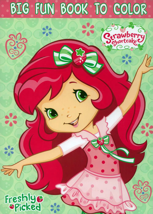 Strawberry Shortcake Big Fun Book to Color ~ Flower Friends: American  Greetings: 9781403716811: : Books