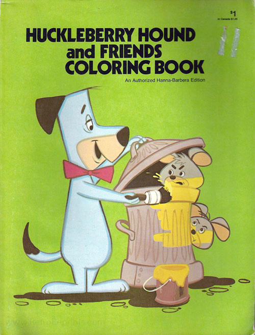 Huckleberry Hound Coloring Book