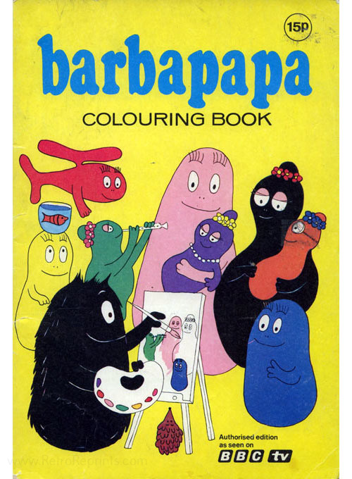 Barbapapa Colouring Book