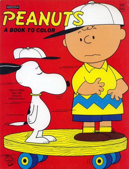 Peanuts A Book to Color