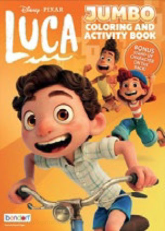 Luca Coloring and Activity Book