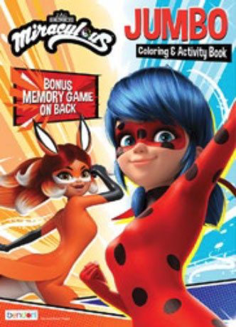 Miraculous Ladybug and Cat Noir Games, Play Pack Activity Book