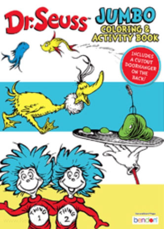 Dr. Seuss Coloring and Activity Book