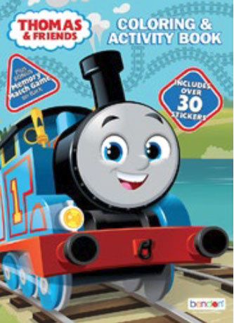 Thomas & Friends: All Engines Go! Coloring and Activity Book