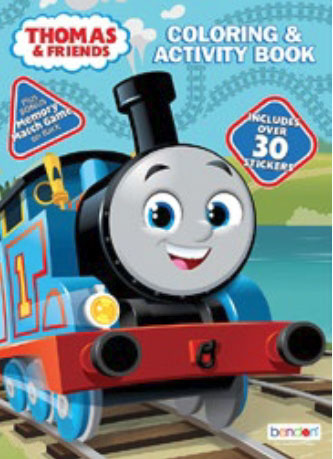 Thomas & Friends: All Engines Go! Coloring and Activity Book