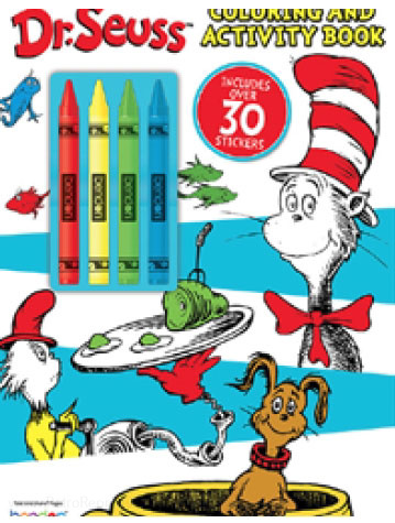 Dr. Seuss Coloring and Activity Book