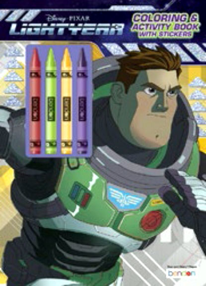 Lightyear Coloring and Activity Book